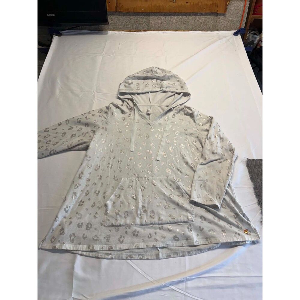 LIVI by Lane Bryant Plus size 22 hoodie sweater gray